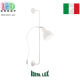 Світильник/корпус Ideal Lux, настінний, метал, IP20, білий, SHOWER AP1 BIANCO. Італія!